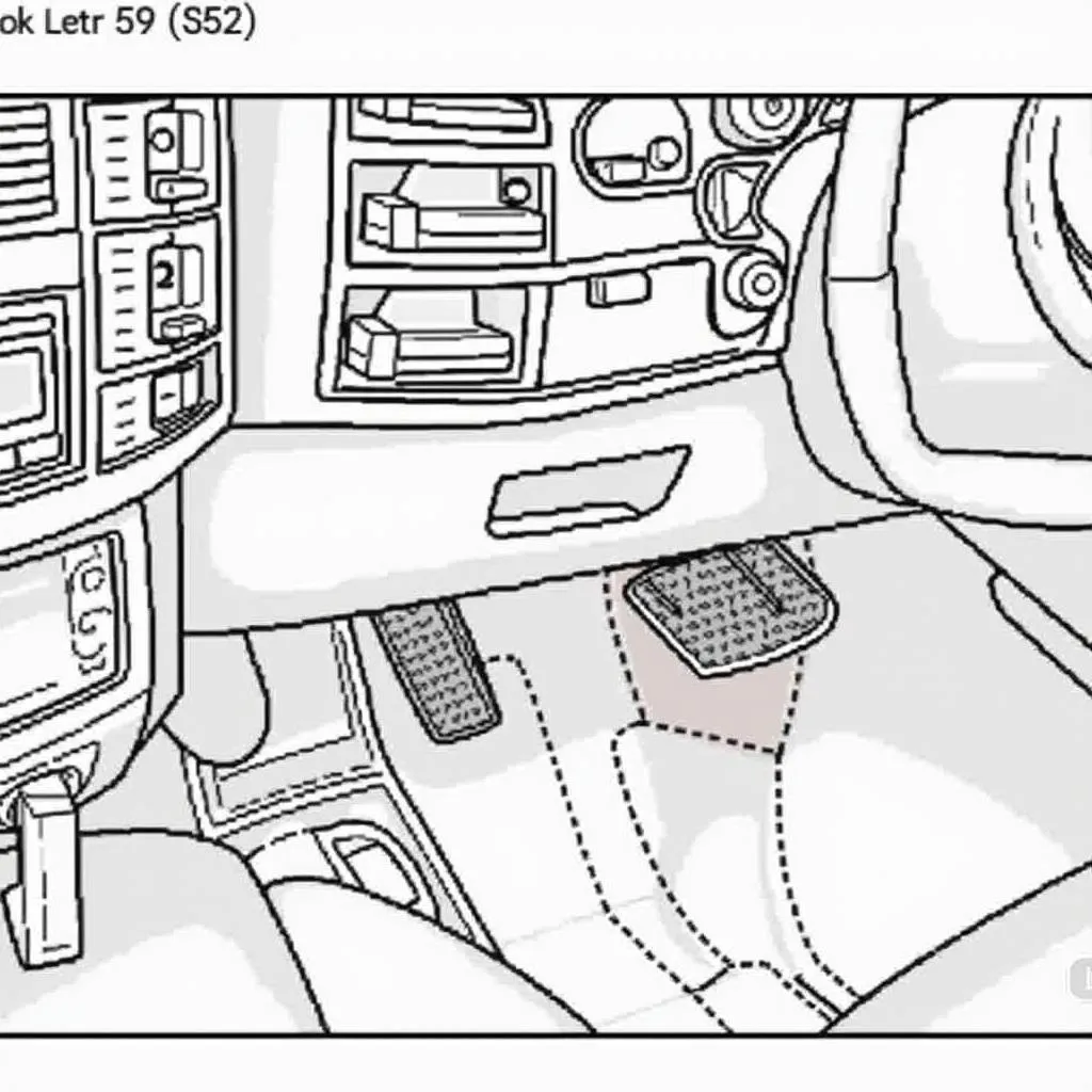 2002 Cadillac Escalade OBD2 port location