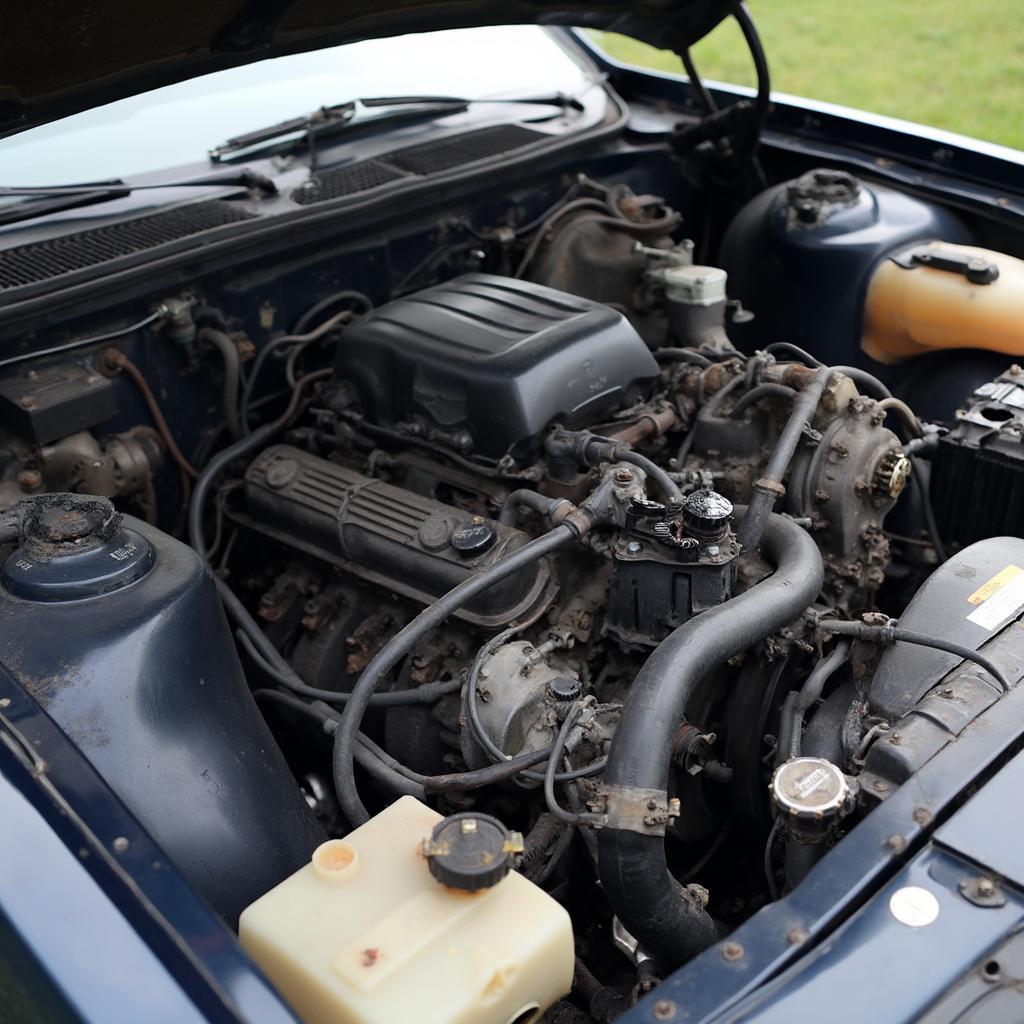 1986 Ford Taurus Engine Bay