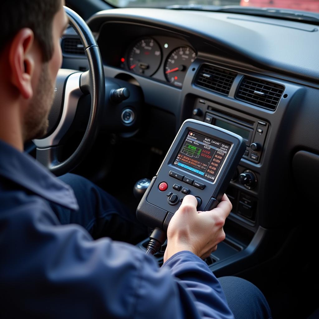 Using an OBD2 scanner on a 1990 Nissan Maxima