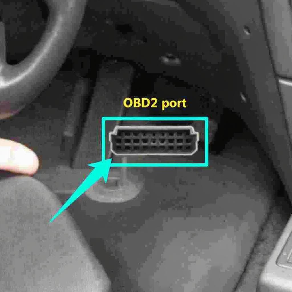 1994 Camry OBD2 Port Location