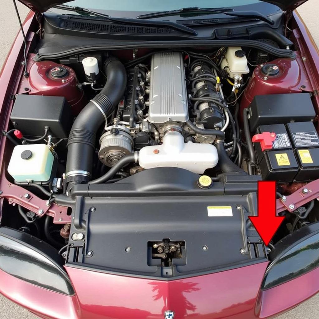 1995 Camaro 3.8L Engine Bay