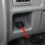 1995 Chevrolet S-10 OBD2 Port Location