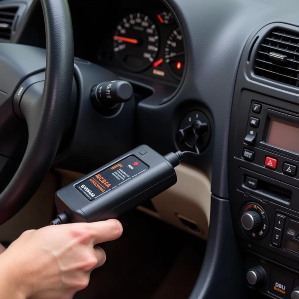 Using an OBD2 Scanner on a 1996 Acura Integra