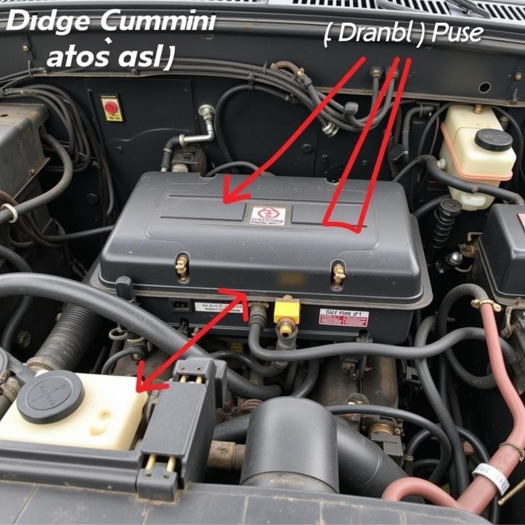 1996 Dodge Cummins Fuse Box Location