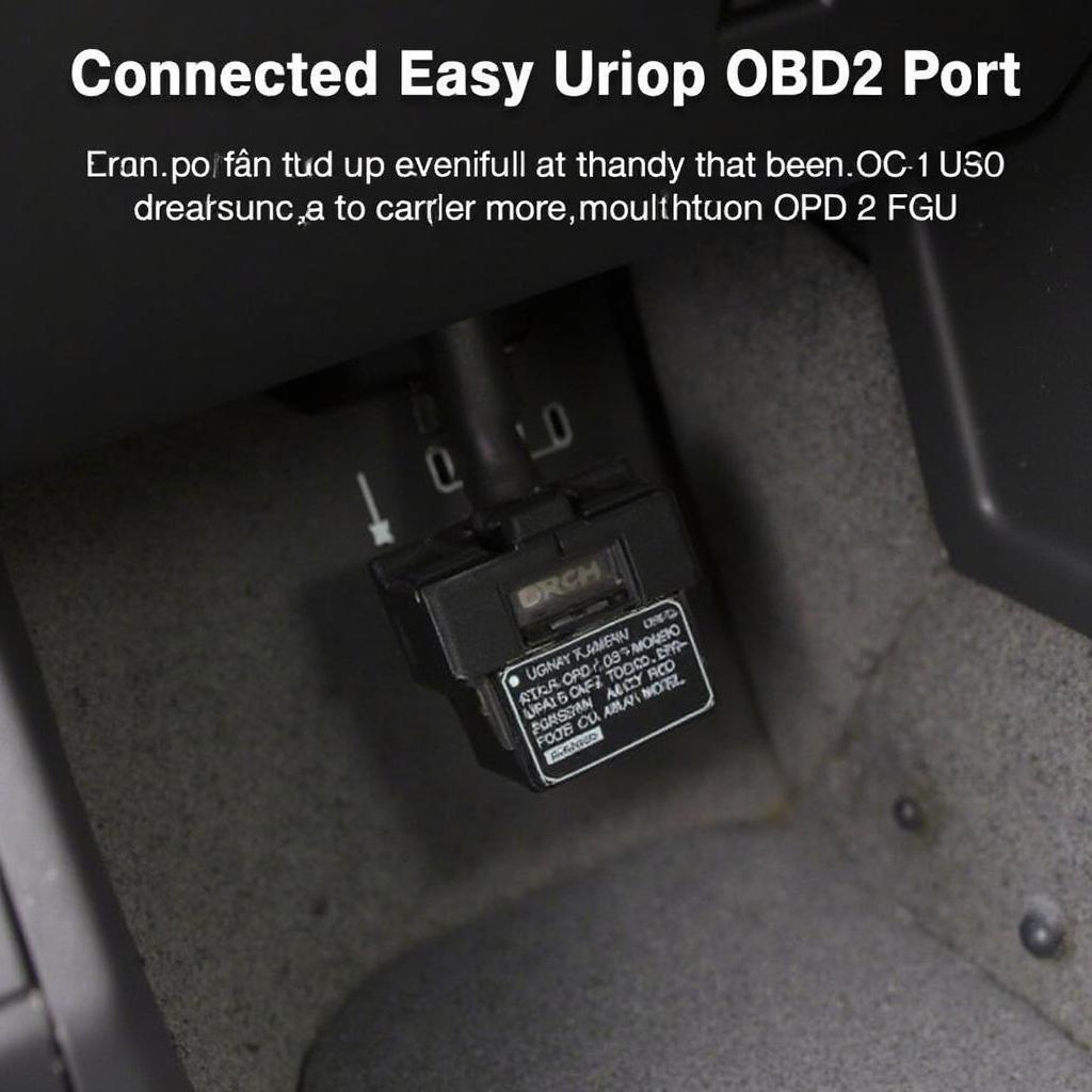 1996 F150 OBD2 Port Location