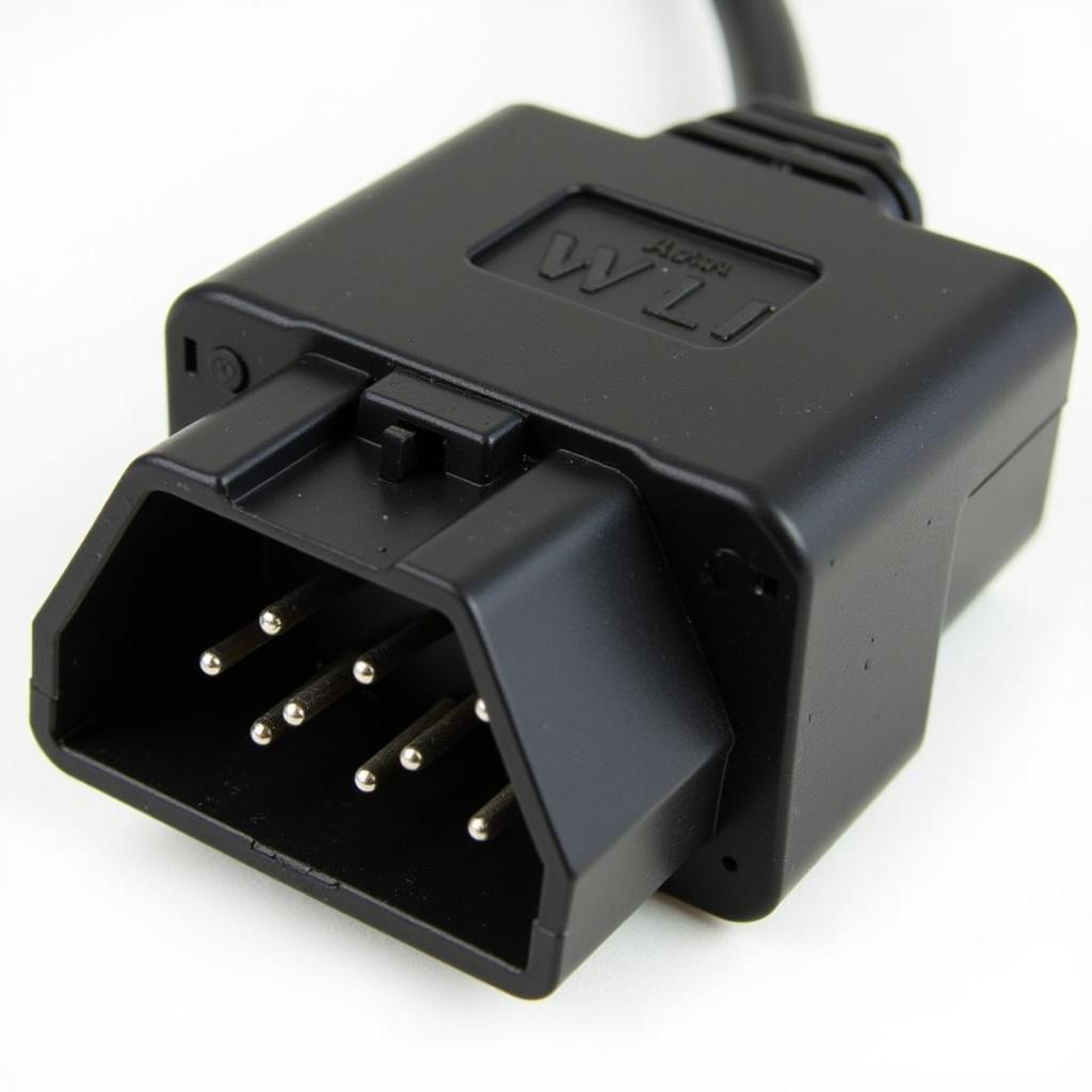 OBD2 Connector in a 1996 Ford Mustang