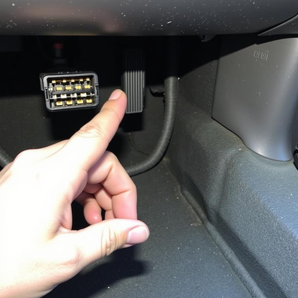 OBD2 Port Location in a 1996 Ford Mustang