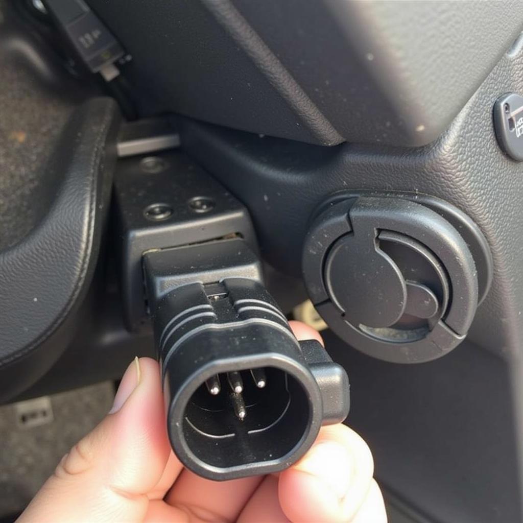 1996 Isuzu Rodeo OBD2 Connector Location