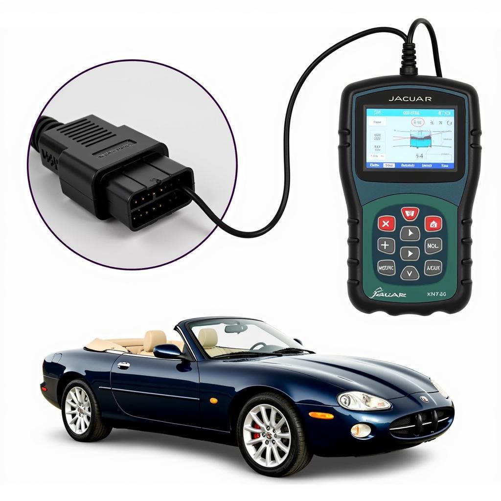 Connecting an OBD2 Scanner to a 1997 Jaguar XK8