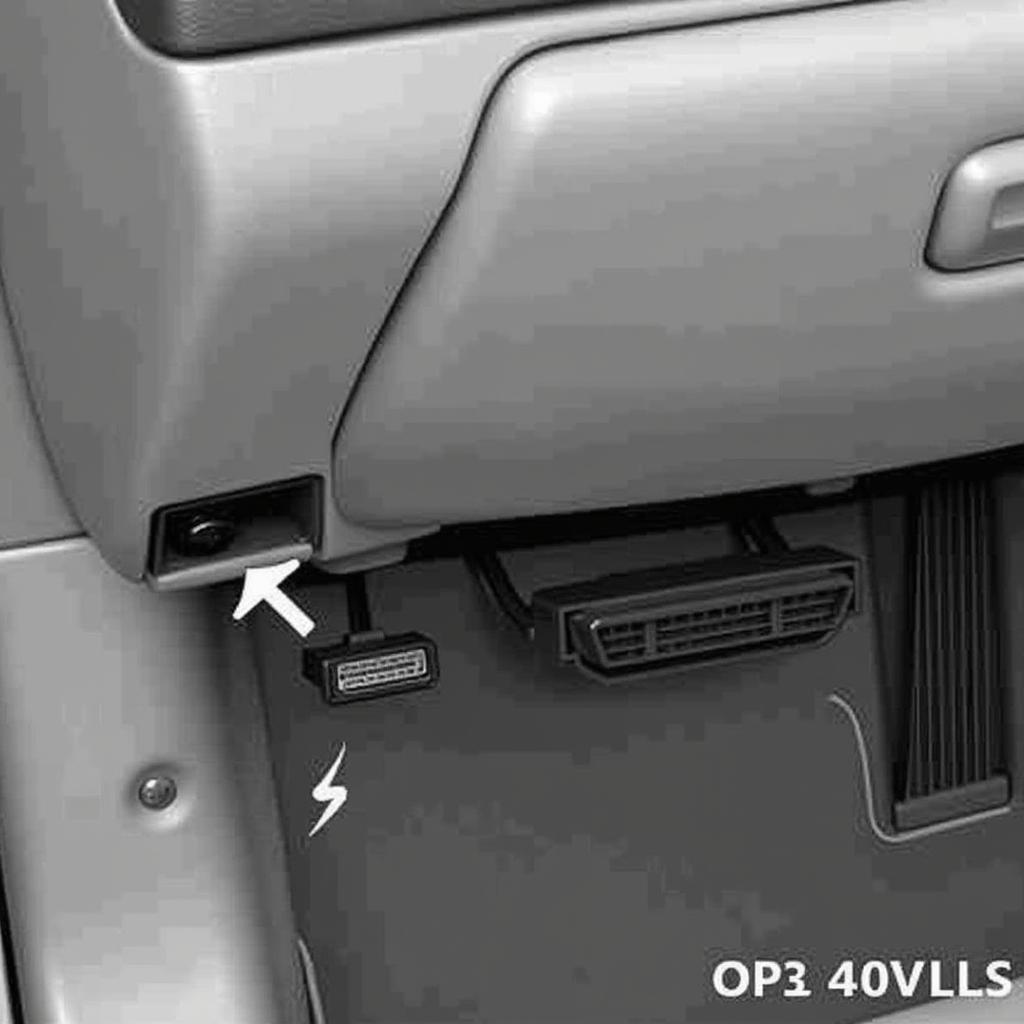 1998 Chevy Malibu OBD2 Port Location