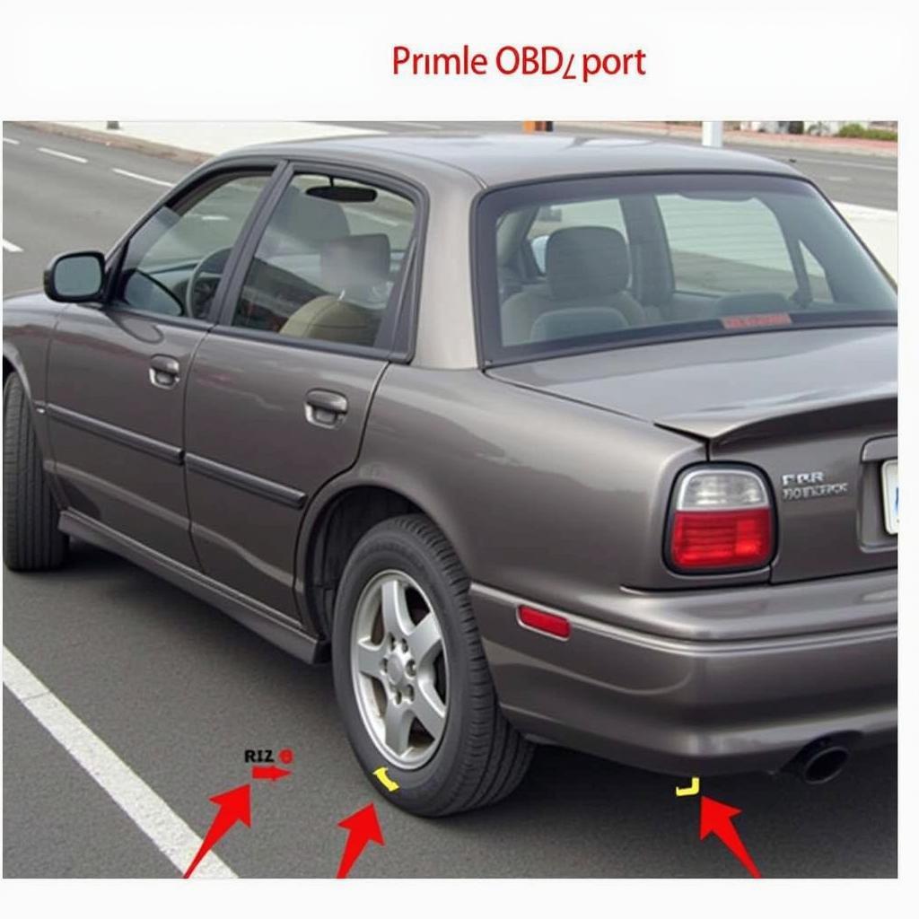 OBD2 Port Location in 1998 Chevy Malibu