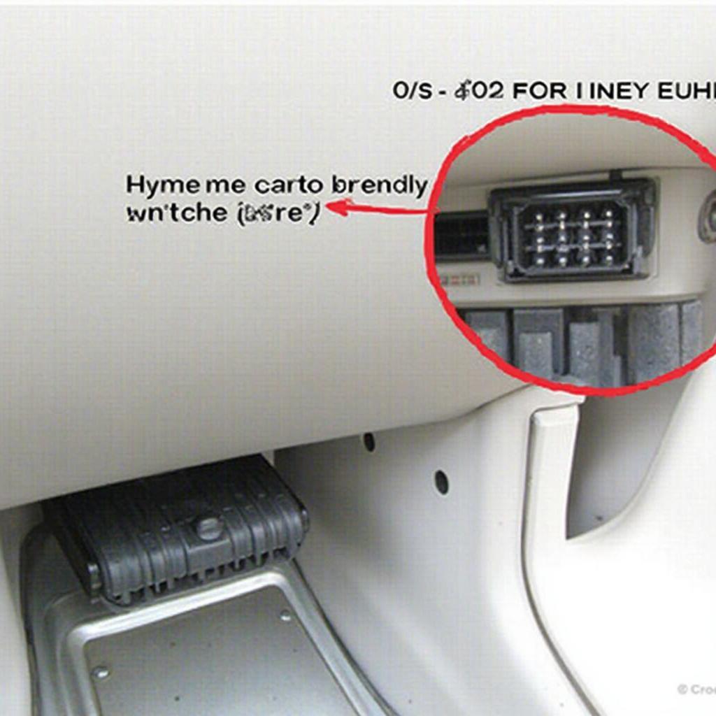 Locating the OBD2 Port in a 1999 4Runner