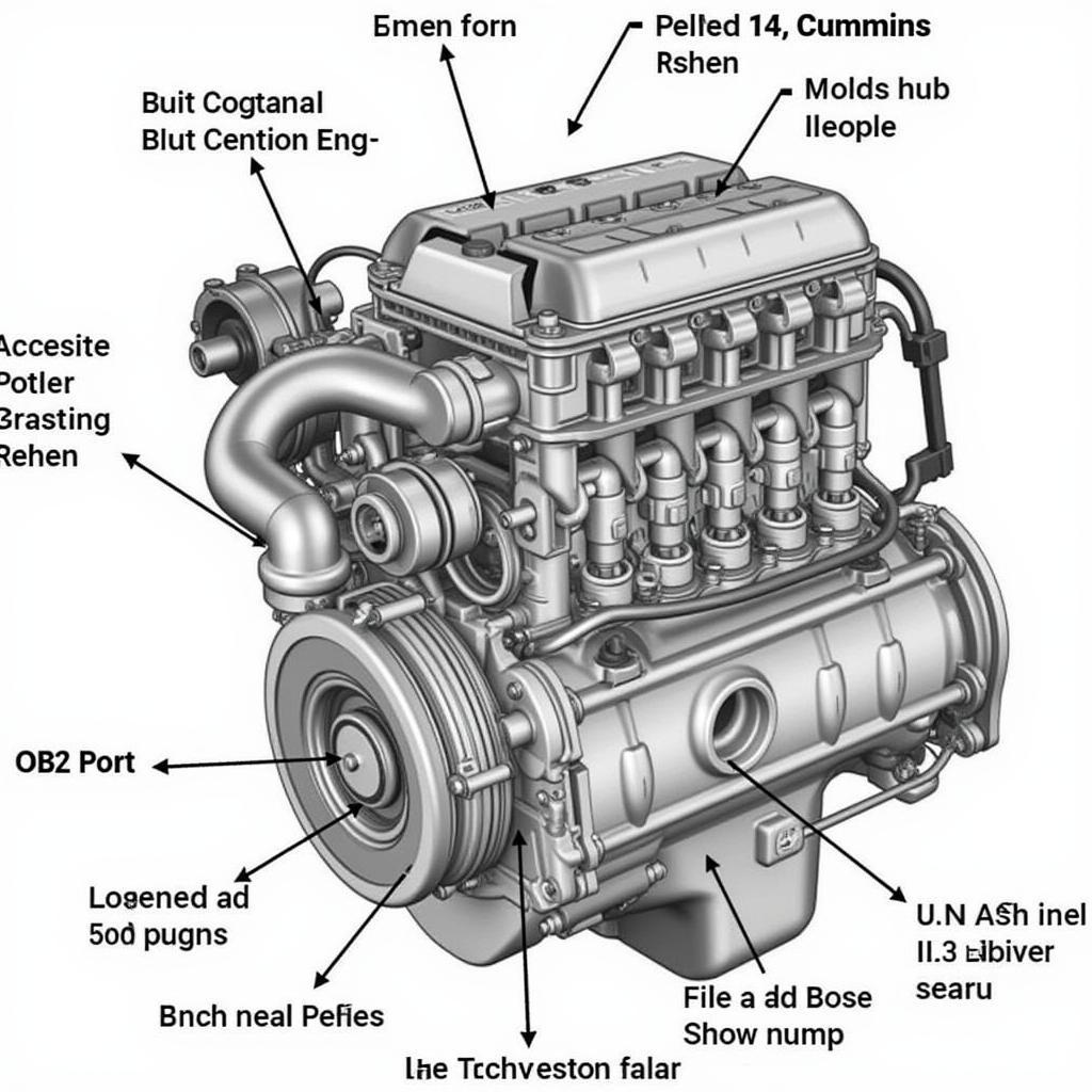 1999 5.9L 24V Cummins Engine