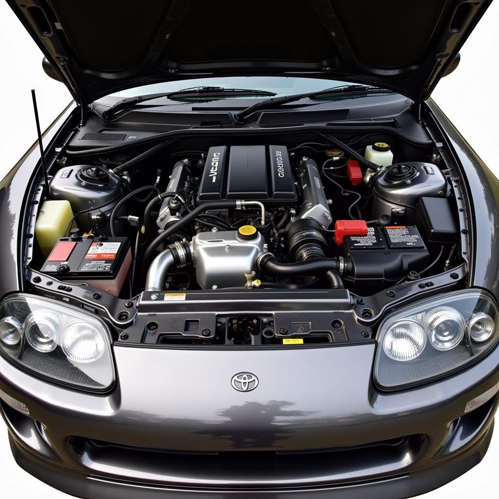 1JZGTE Engine Bay