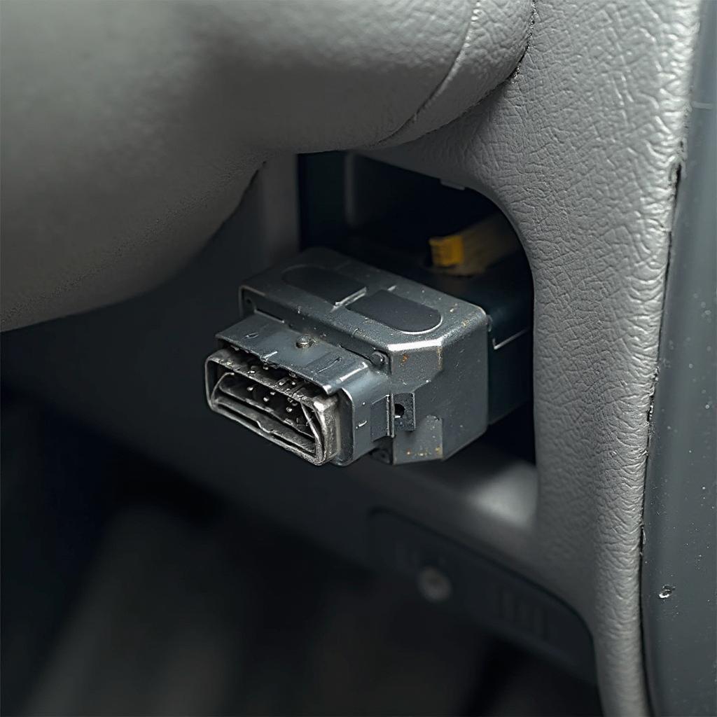 2000 GM OBD2 Connector Location