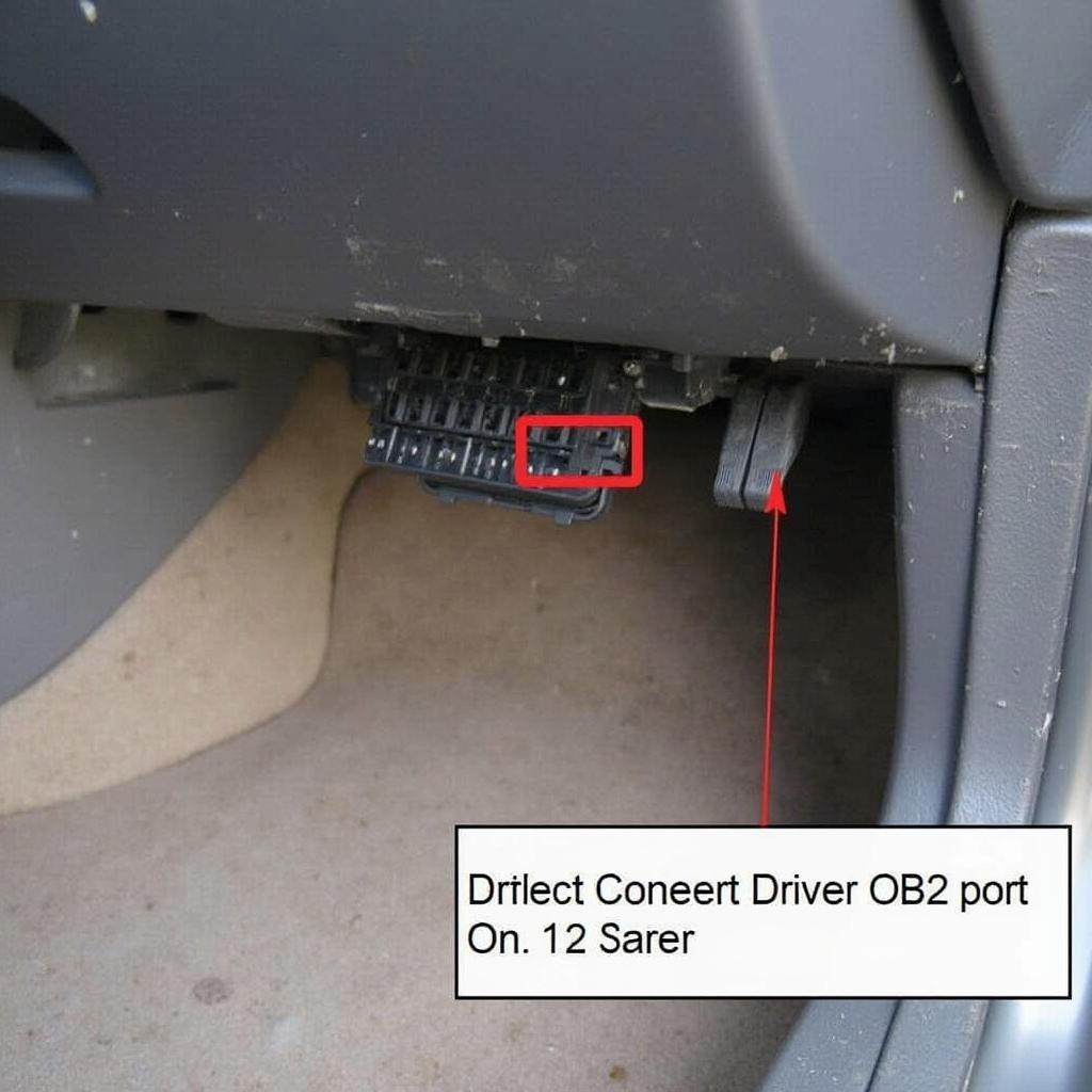 2000 Honda Accord OBD2 Port Location