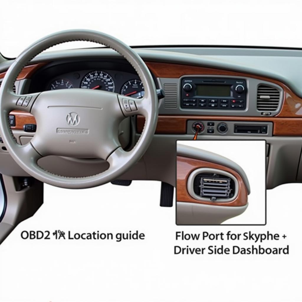 2001 Buick Century OBD2 Port Location