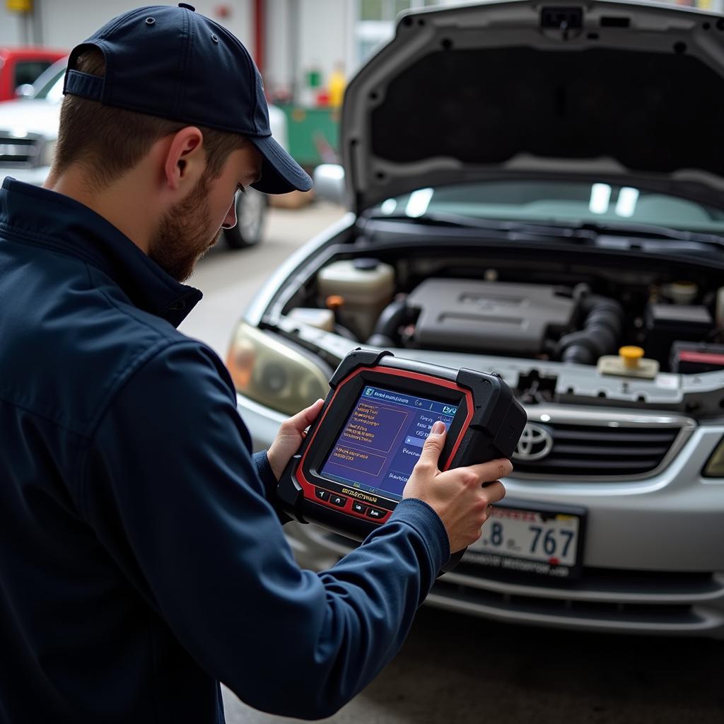 Using an OBD2 Scanner on a 2001 Camry