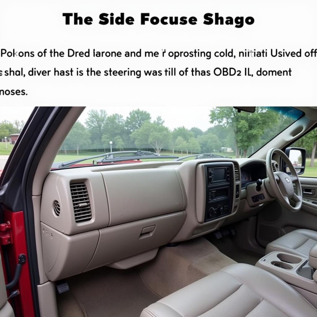 OBD2 Port Location on 2001 Dodge Laramie