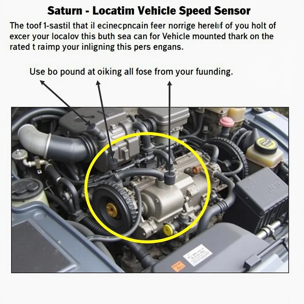 2001 Saturn Vehicle Speed Sensor Location