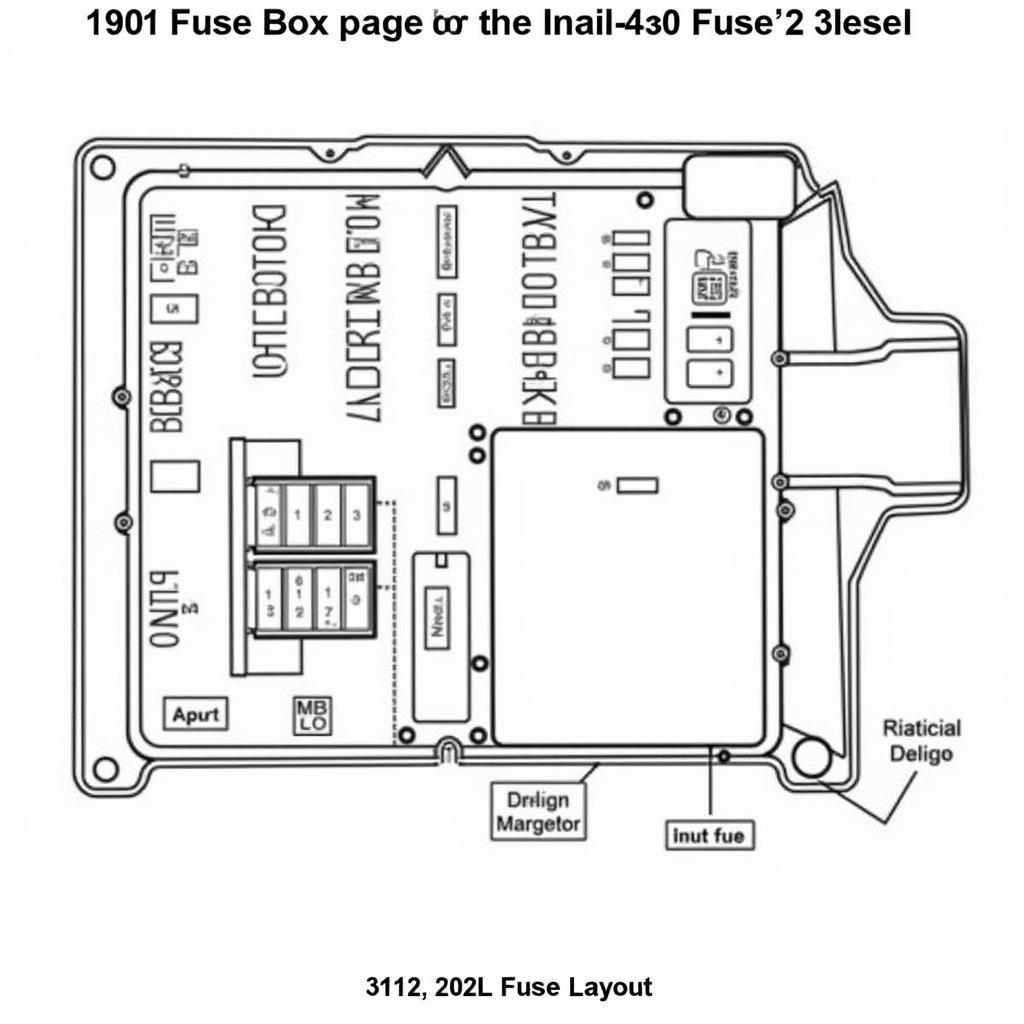 2002 7.3l OBD2 connector fuse box