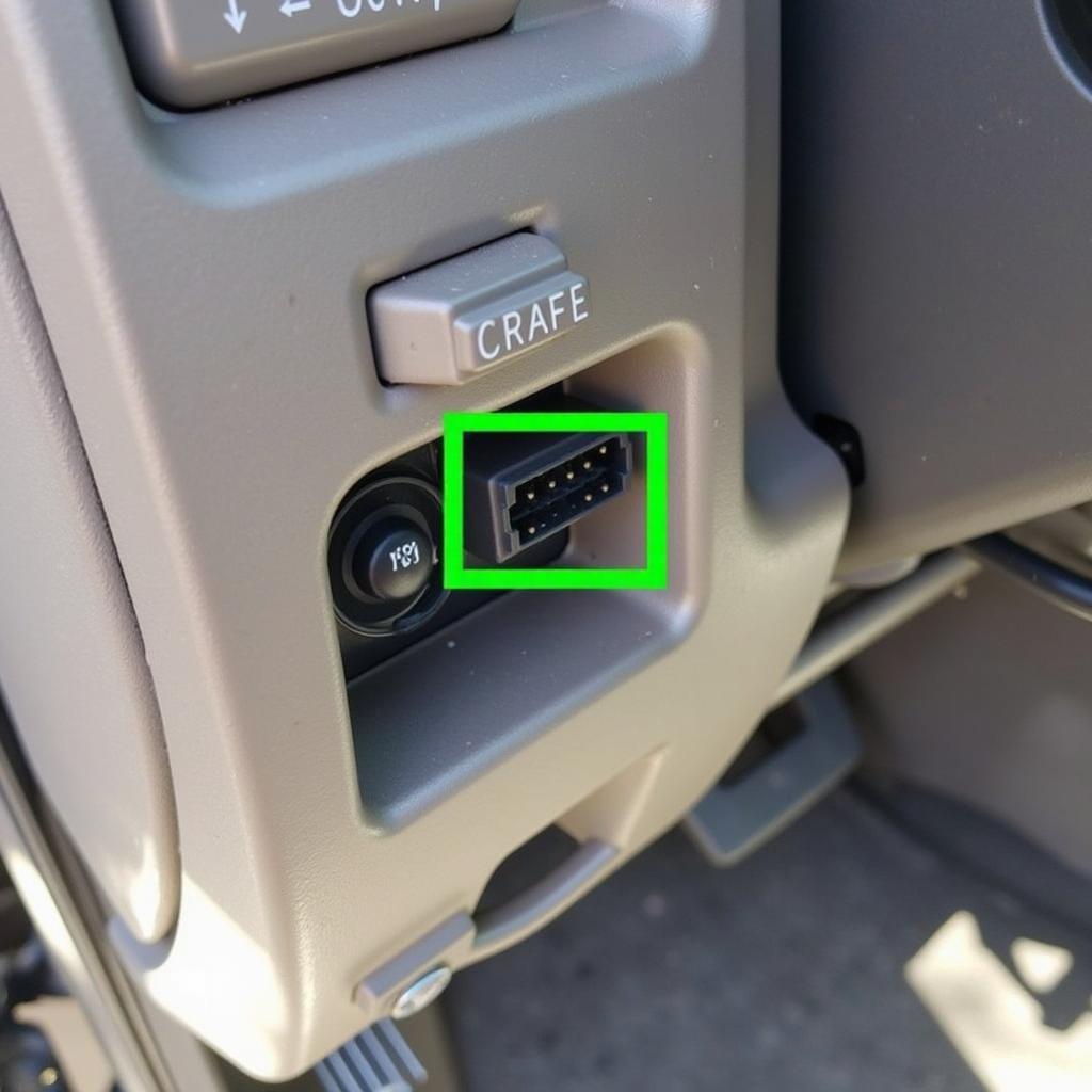 2003 Ford F150 OBD2 Port Location