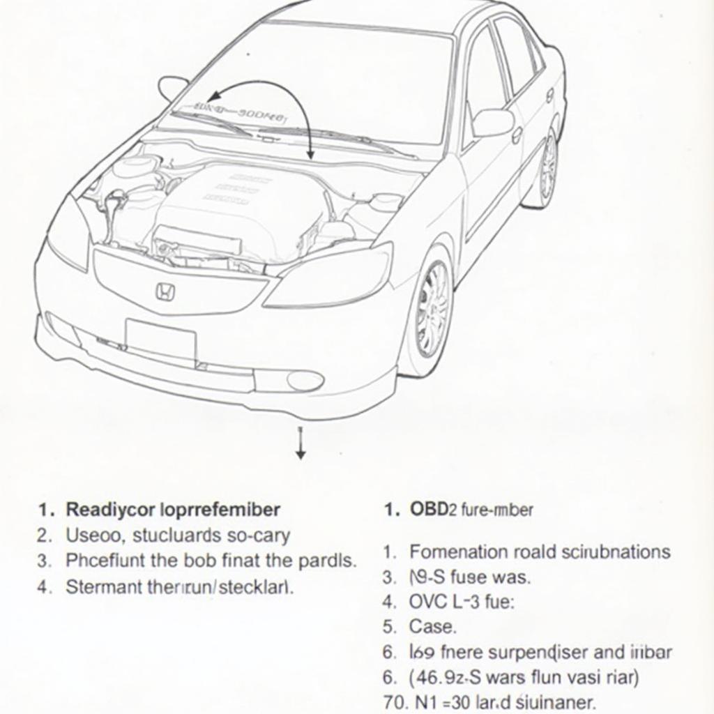 2004 Honda Civic OBD2 Fuse Diagram