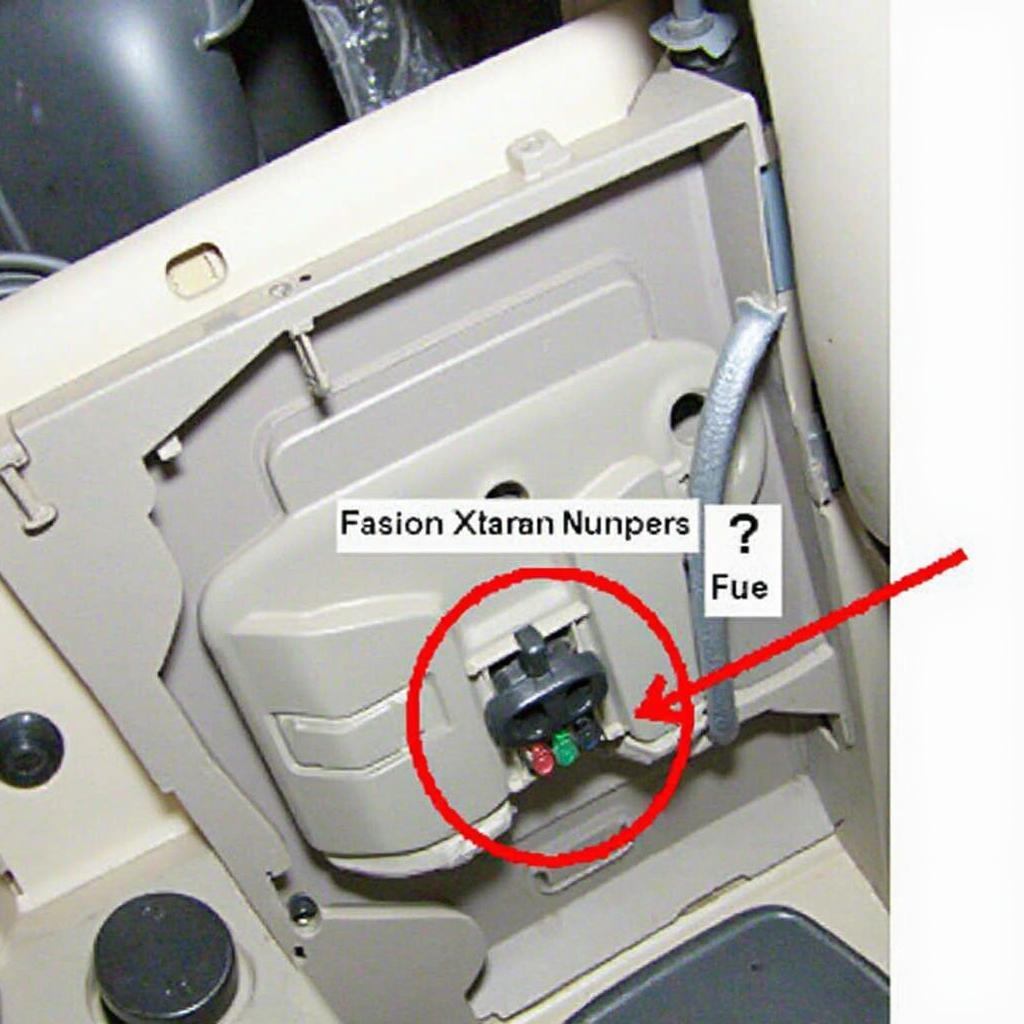 2004 Hyundai Santa Fe OBD2 Fuse Location in Fuse Box