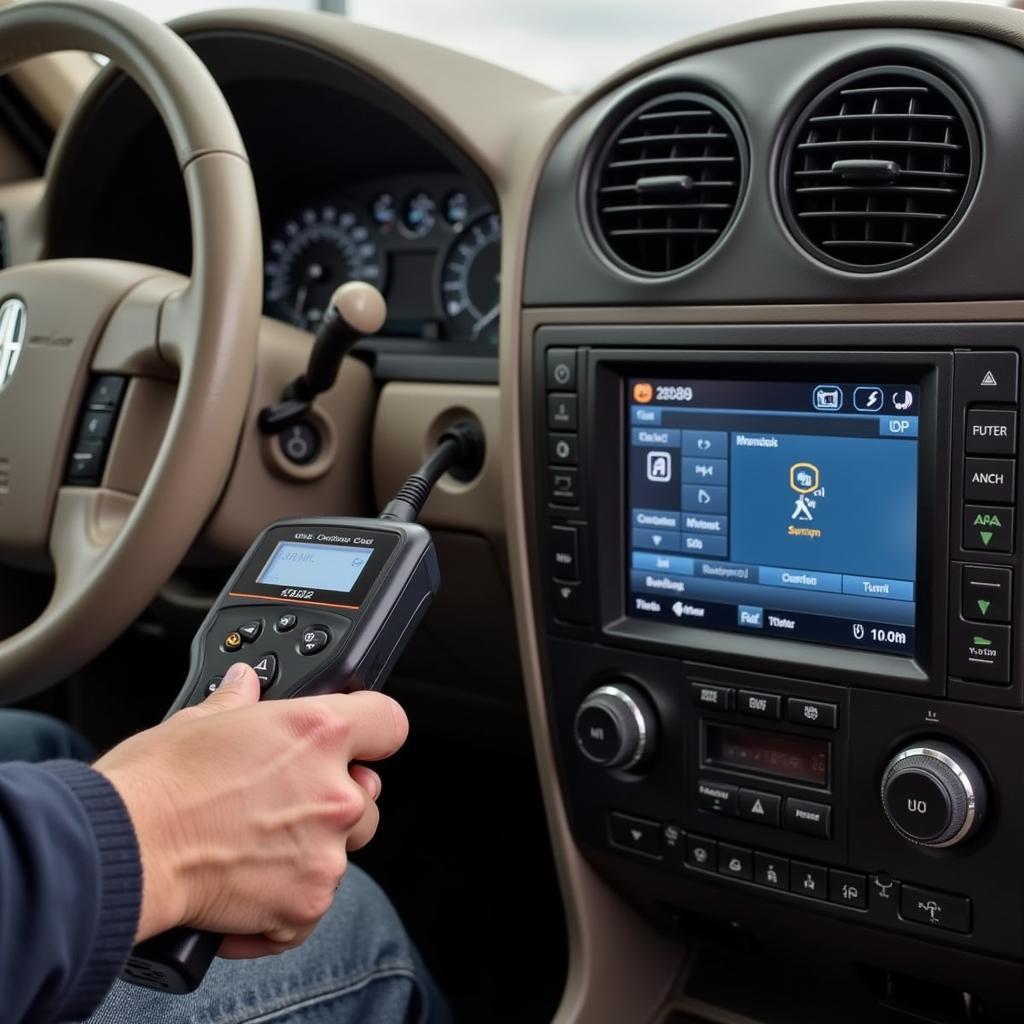 Using an OBD2 scanner on a 2004 Lincoln Navigator