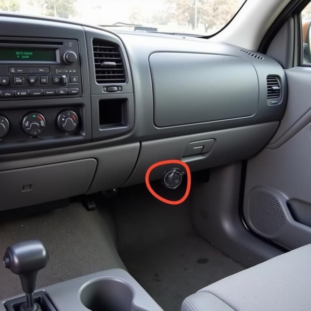 2006 Chevy Colorado OBD2 Port Location