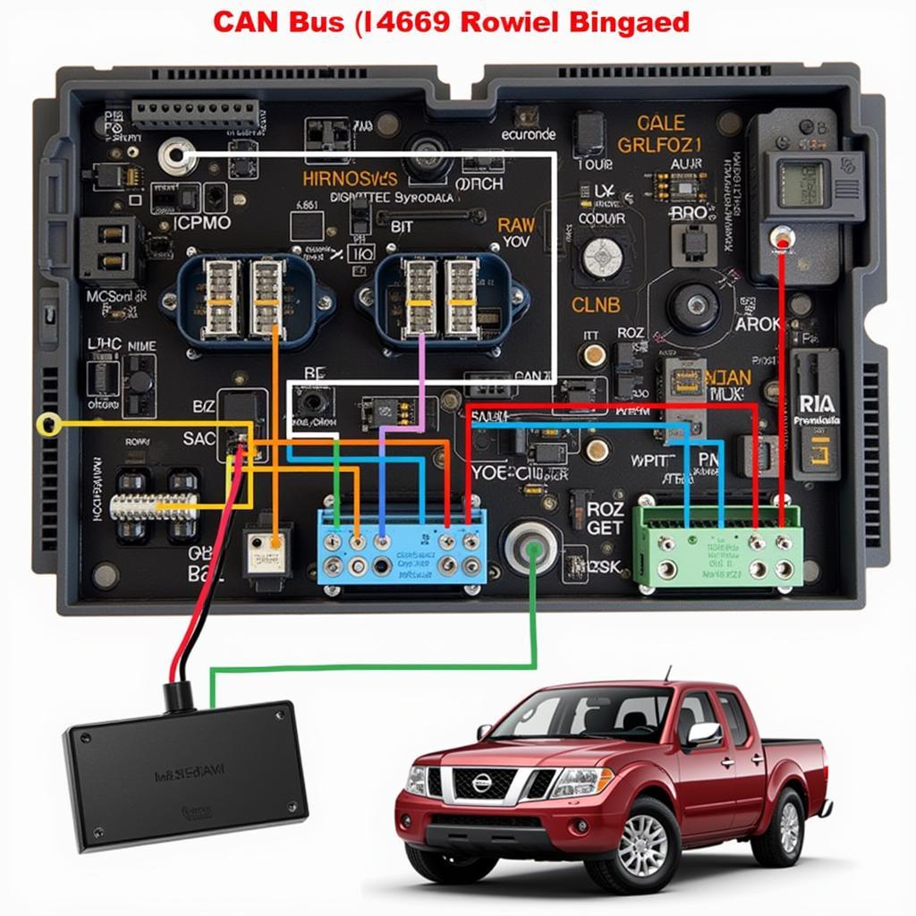 2006 Nissan Frontier CAN Bus Wiring Diagram