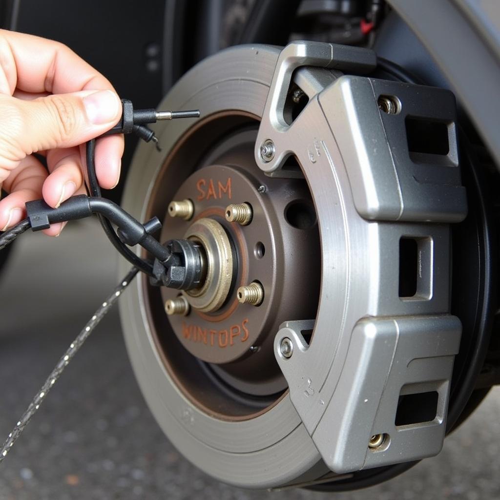 Adjusting the Parking Brake on a 2006 Scion tC