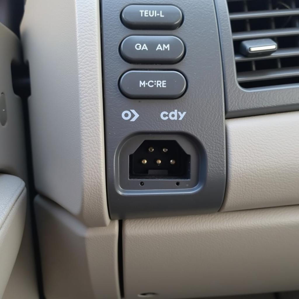 2006 Toyota Camry OBD2 Port Location