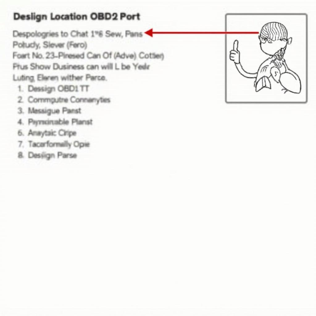 OBD2 Port Diagram in 2007 Prius Owner's Manual