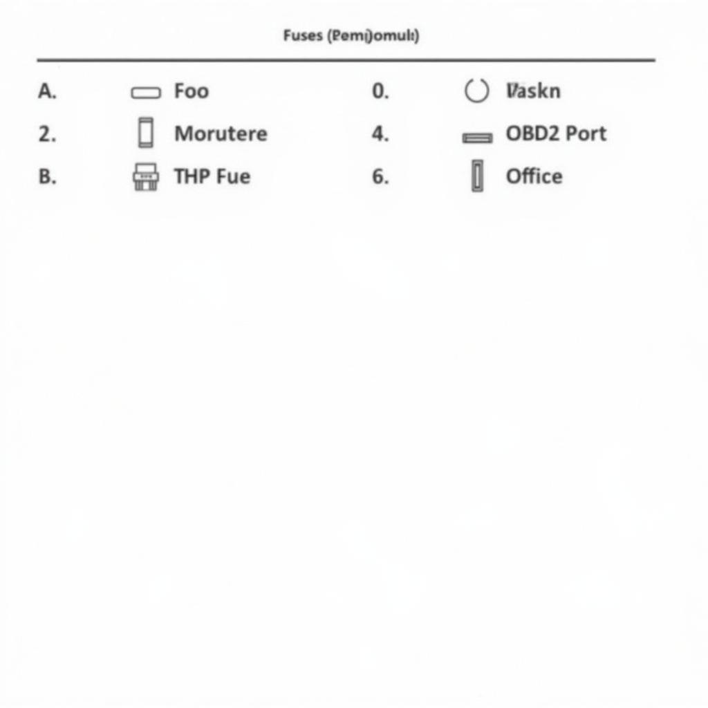 Fuse Box Diagram for a 2007 Saturn Ion