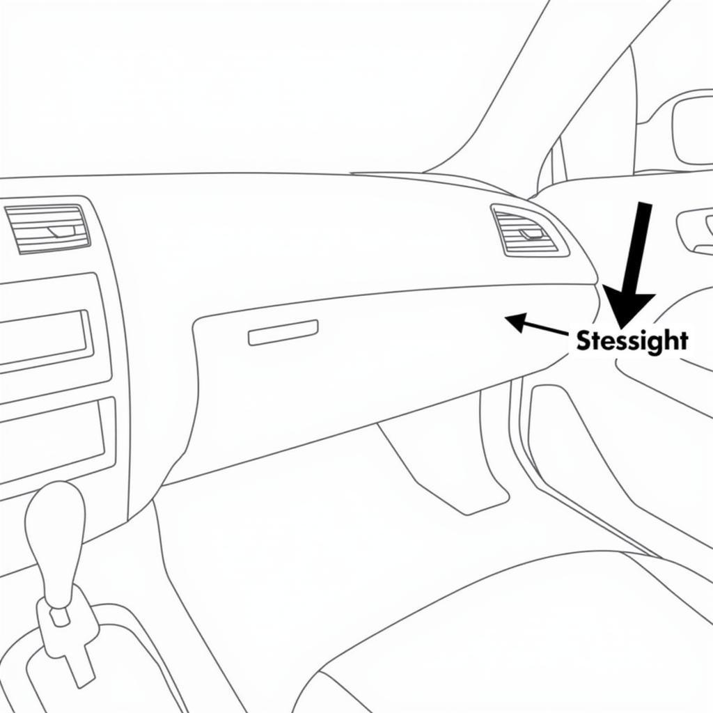 2008 Audi OBD2 port location diagram