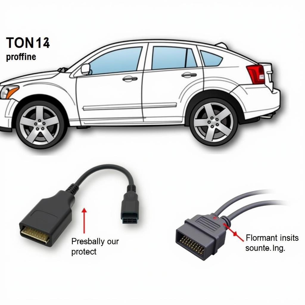 Connecting an OBD2 Scanner to a 2008 Dodge Caliber SRT4