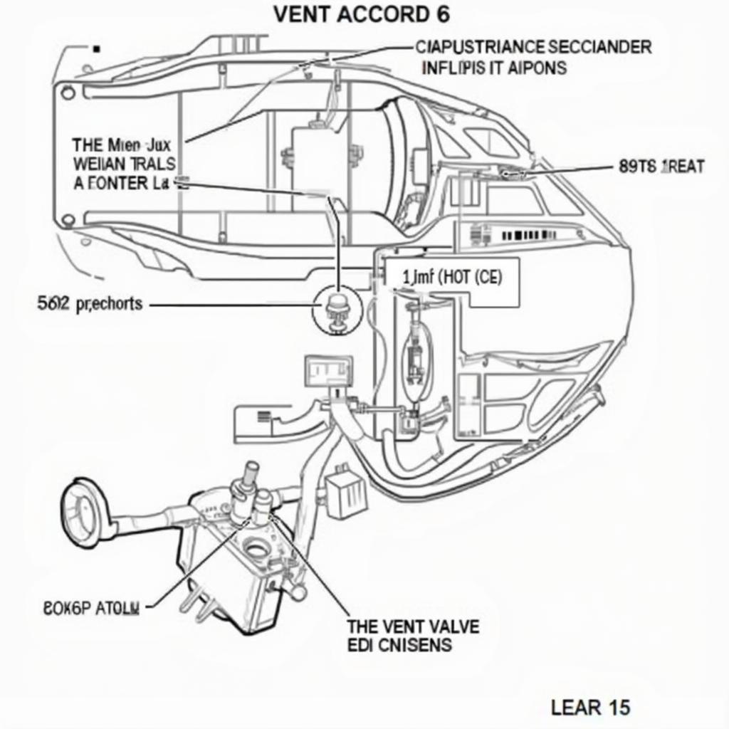 2008 Honda Accord EVAP System Diagram