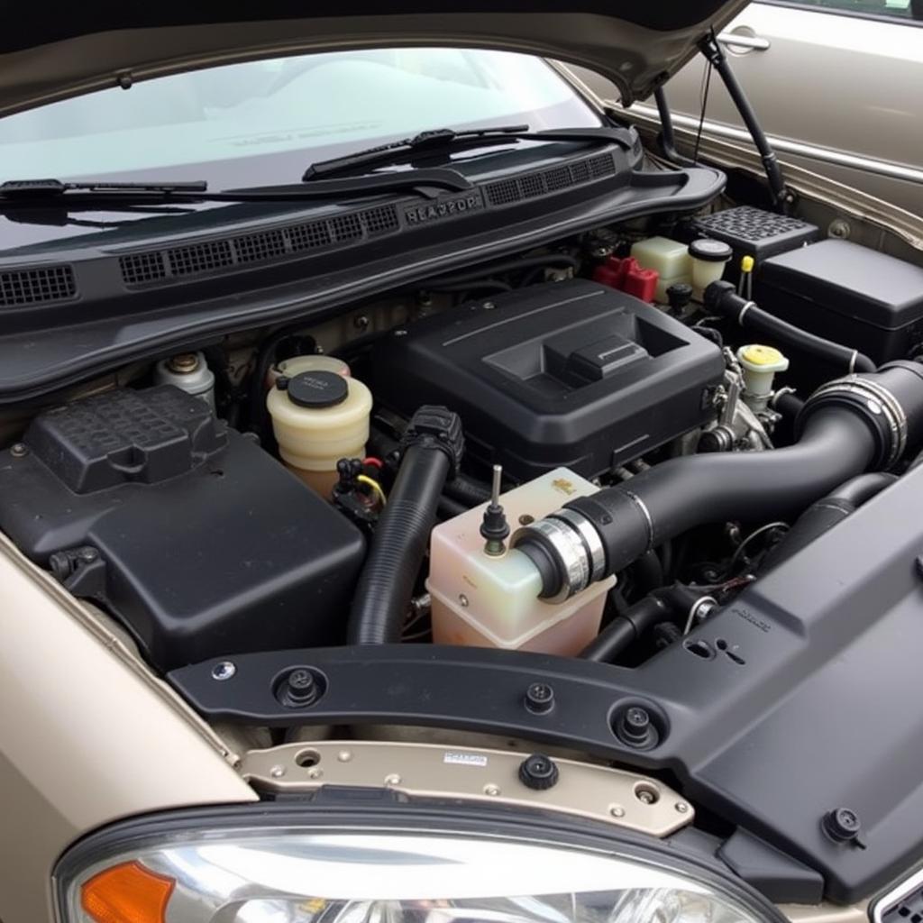 EVAP Components in a 2008 Impala