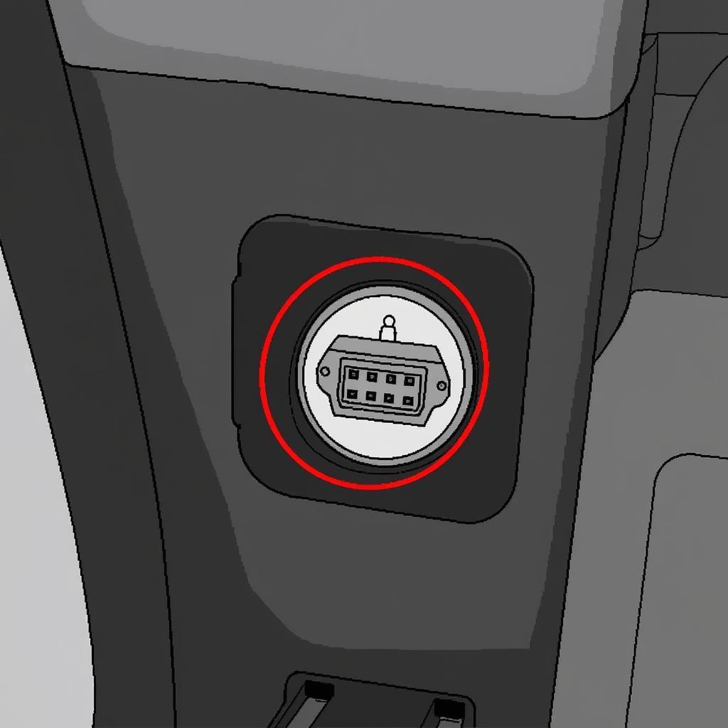 2009 Chevy Aveo OBD2 Port Location