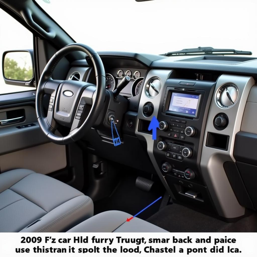 2009 Ford F150 OBD2 Port Location