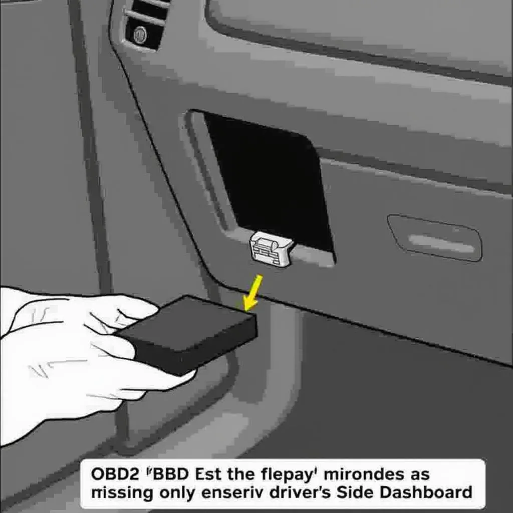 2010 Ford F150 OBD2 Port Location