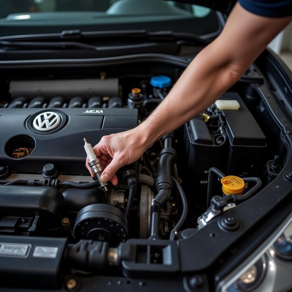 Replacing Spark Plugs in a 2010 Jetta