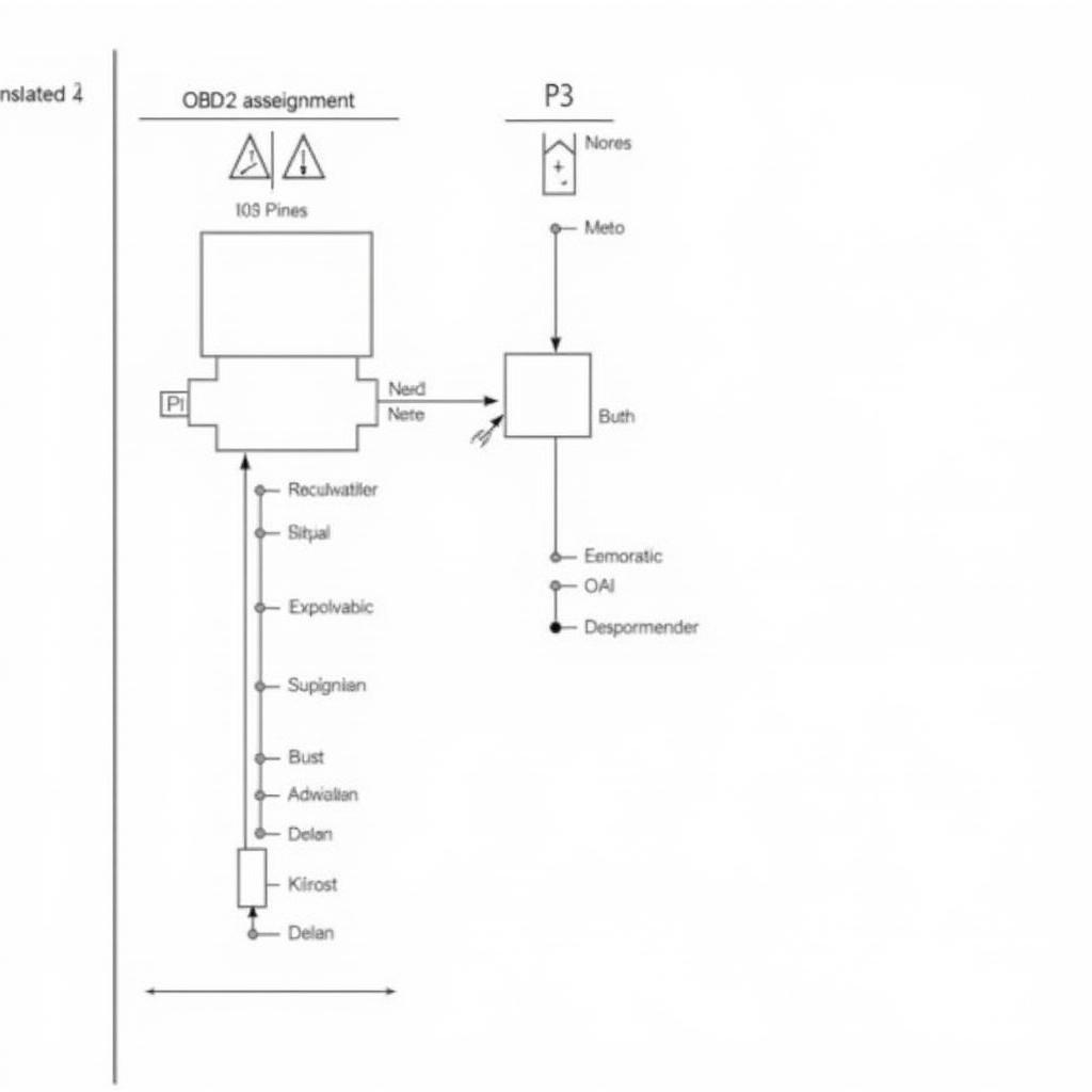 2013 Toyota Corolla OBD2 Port Wiring Diagram