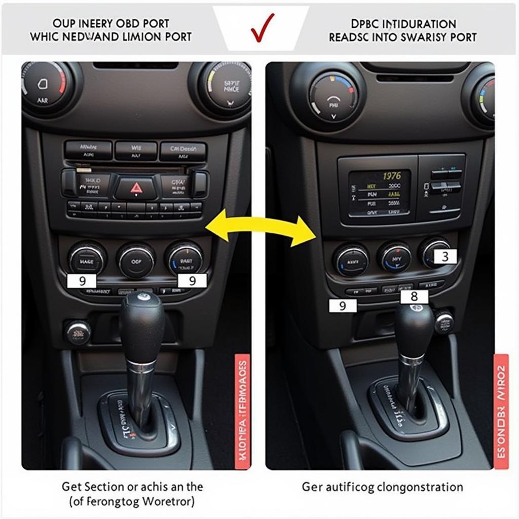 Comparing the OBD2 Port and Auxiliary Port in a 2013 Jeep Wrangler