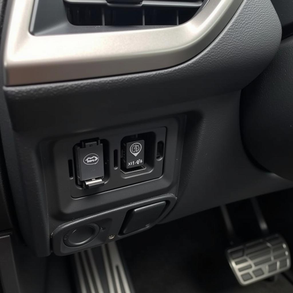 2015 Nissan Leaf OBD2 Port Location