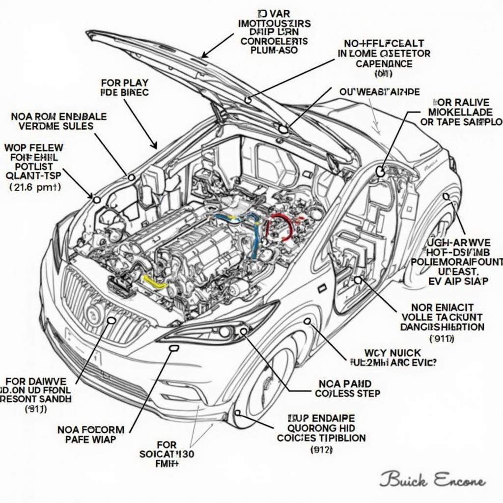 2016 Buick Encore EVAP System Components