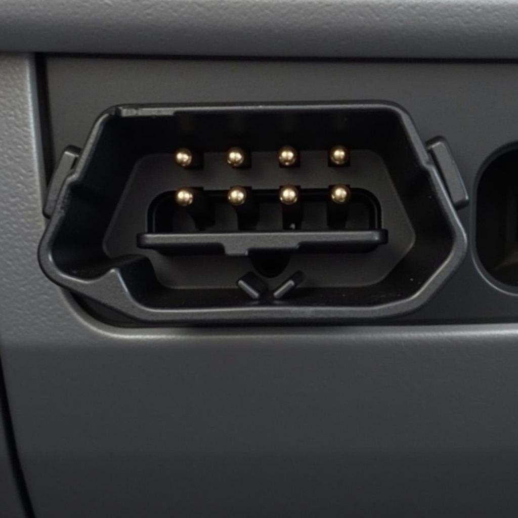 2017 Toyota Camry OBD2 Port Close Up