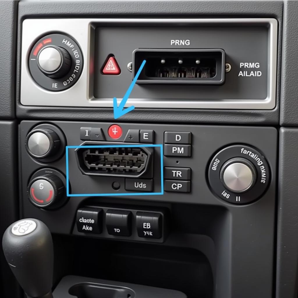 2019 Peterbilt OBD2 Port Location