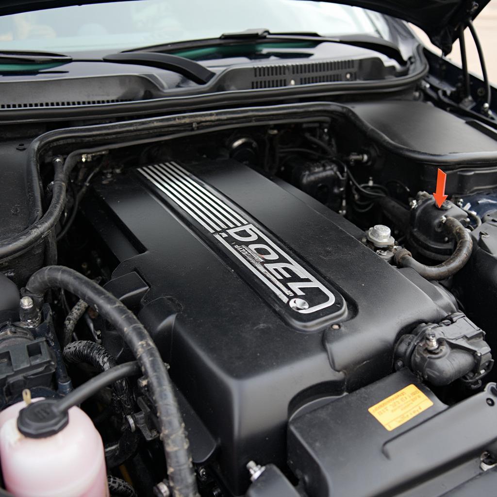 318ti Engine Bay